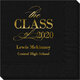 Classic Class of Graduation Napkins Image 2 of 2